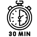 30 min delivery